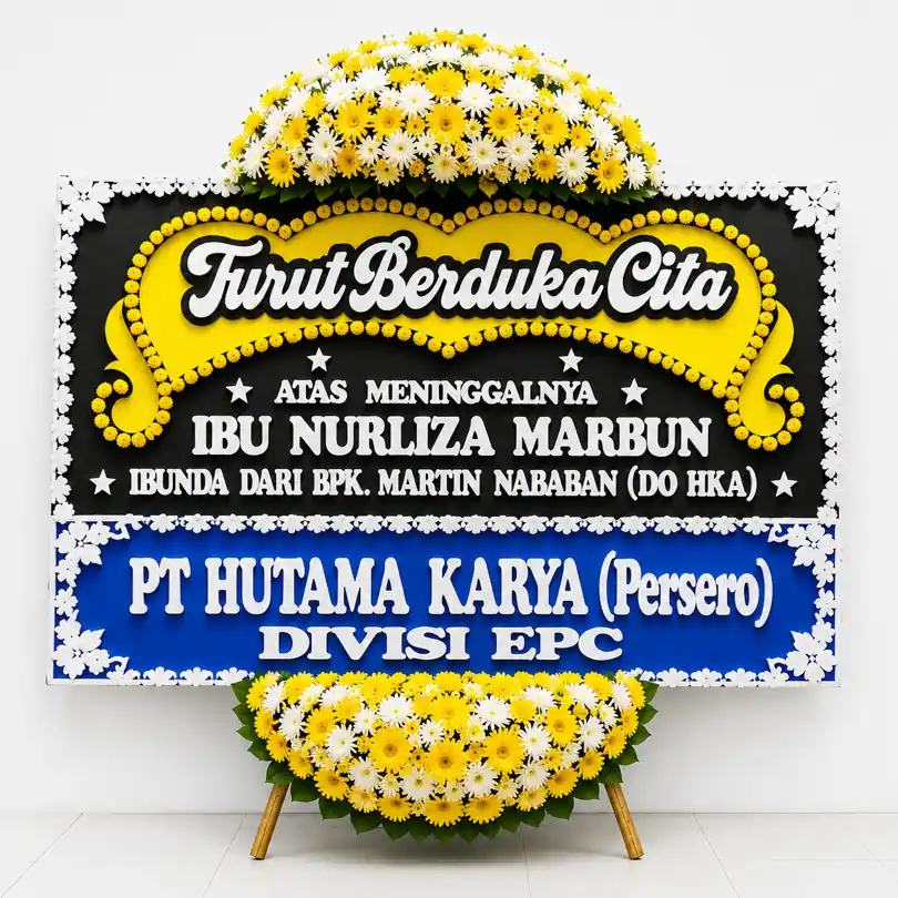 Bunga Papan Duka Cita