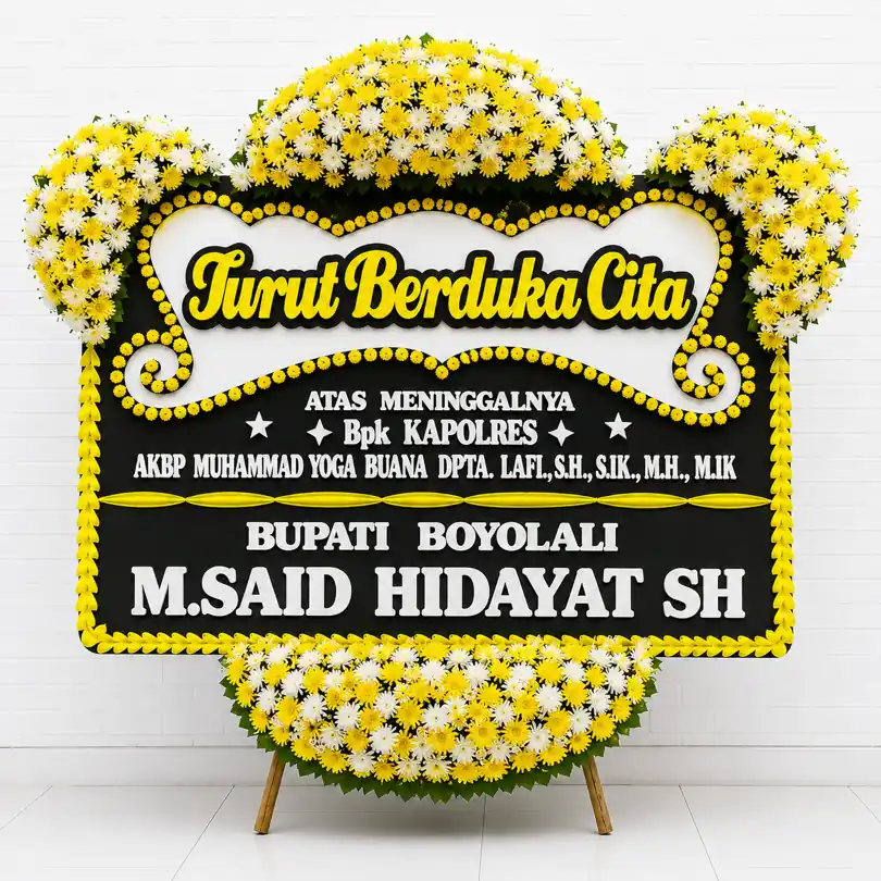 Bunga Papan Duka Cita