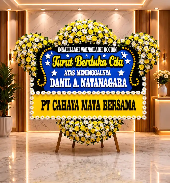 Bunga Papan Duka Cita Rumah Duka Bandengan 1