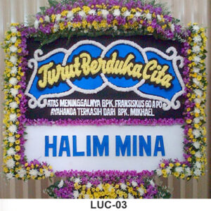 Bunga Papan Duka LUC03