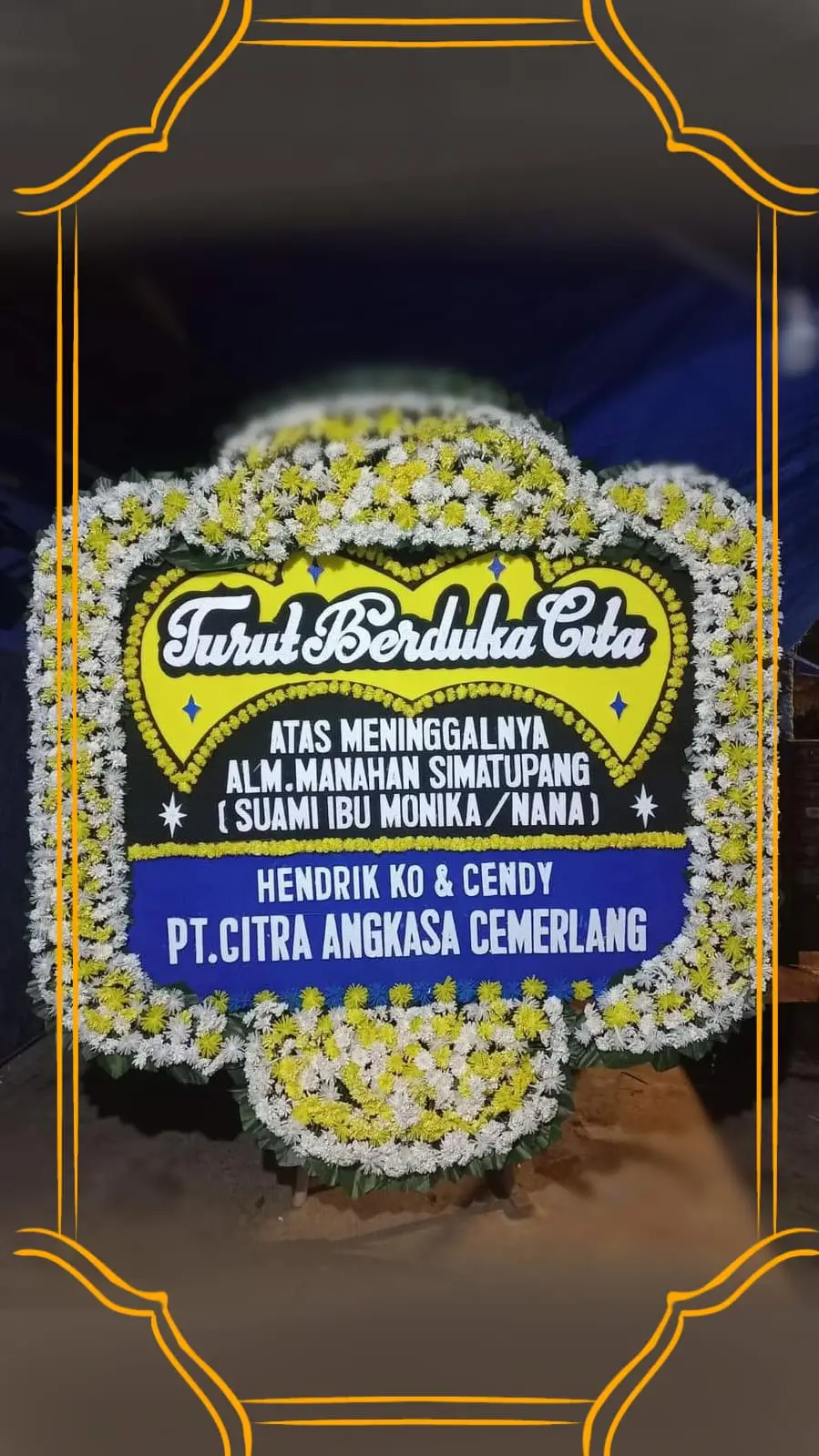 Toko Bunga Duka Cita di Abadi Funeral Home Jakarta Barat Rangkaian Bunga Papan Duka Cita