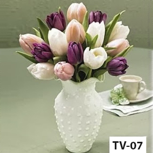 Bunga Meja Tulip TV07