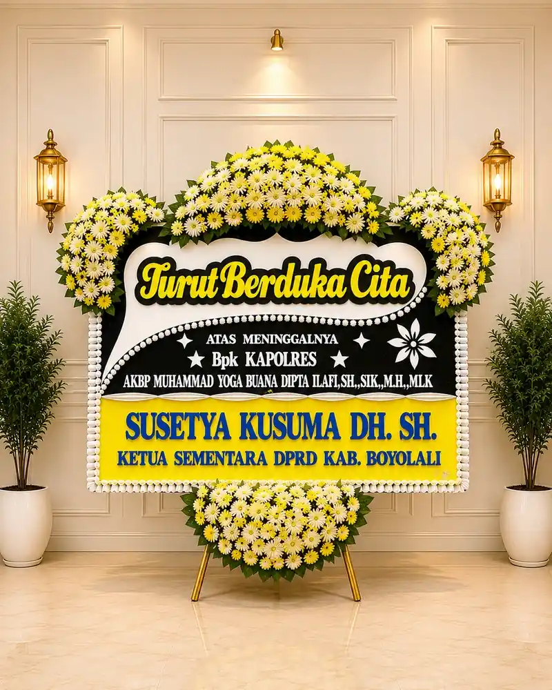 Toko Bunga Dekat Rumah Duka Taman Harapan Baru (THB) Bekasi Bunga Papan Duka Cita Rumah Duka Taman Harapan Baru 6